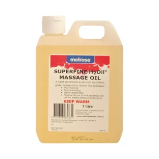 Melrose H2Oil Superfine Massage Oil 1000ml - Fresh Bloom Skin - Premium Skincare Solutions for Nourished, Hydrated, and Radiant Skin Every Day