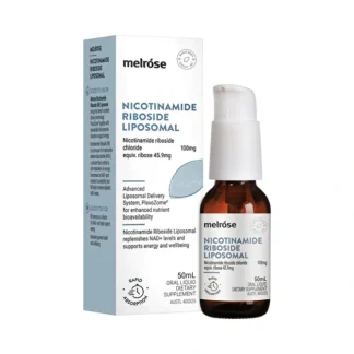Melrose Liposomal Nicotinamide Riboside Oral Liquid 50ml - Fresh Bloom Skin - Premium Skincare Solutions for Nourished, Hydrated, and Radiant Skin Every Day