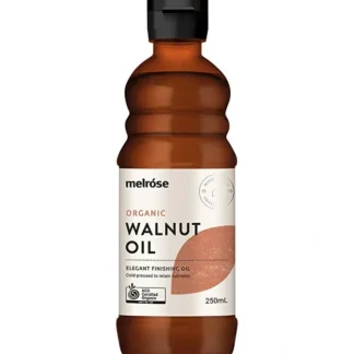 Melrose Organic Walnut Oil 250ml - Fresh Bloom Skin - Premium Skincare Solutions for Nourished, Hydrated, and Radiant Skin Every Day