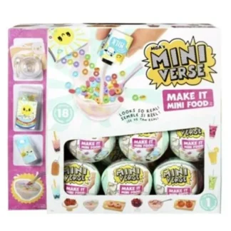 MGA Miniverse-Food Series - Cafe in PDQ 9x9x9cm - Fresh Bloom Skin - Premium Skincare Solutions for Nourished, Hydrated, and Radiant Skin Every Day
