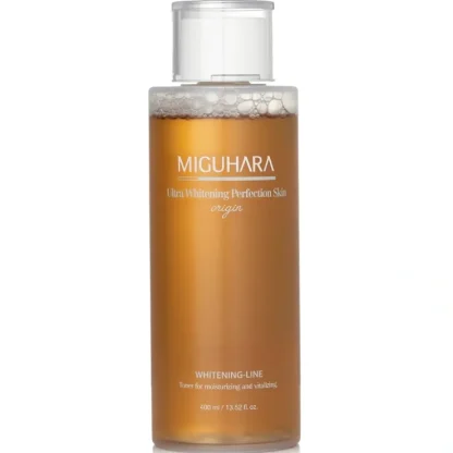 MIGUHARA Ultra Whitening Perfection Skin Origin 400ml/13.52oz - Fresh Bloom Skin - Premium Skincare Solutions for Nourished, Hydrated, and Radiant Skin Every Day