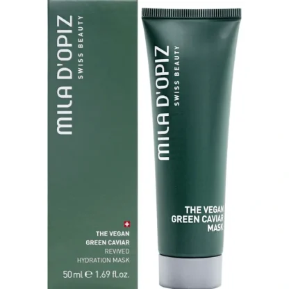 Mila D Opiz The Vegan Green Caviar Revived Hydration Mask by Mila D Opiz for Women - 1.69 oz Mask - Fresh Bloom Skin - Premium Skincare Solutions for Nourished, Hydrated, and Radiant Skin Every Day