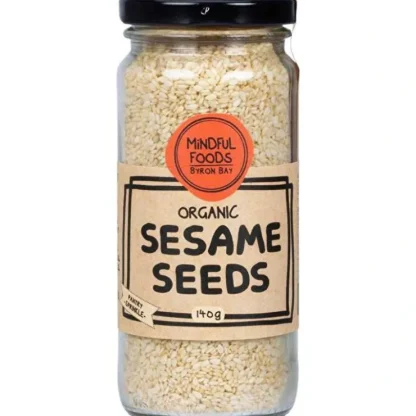 Mindful Foods Sesame Seeds Organic 140g - Fresh Bloom Skin - Premium Skincare Solutions for Nourished, Hydrated, and Radiant Skin Every Day