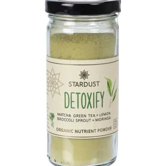 Mindful Foods Stardust Detoxify Organic Nutrient Powder 100g - Fresh Bloom Skin - Premium Skincare Solutions for Nourished, Hydrated, and Radiant Skin Every Day