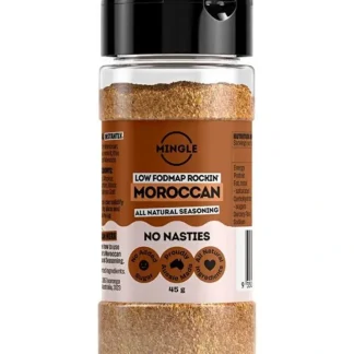 Mingle Moroccan Low FODMAP All Natural Seasoning 10x45g - Fresh Bloom Skin - Premium Skincare Solutions for Nourished, Hydrated, and Radiant Skin Every Day