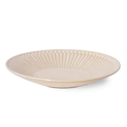 Minoro Touki Minoyaki Ultra Light 14.7CM Ceramic Dish (Beige) Beige - Fresh Bloom Skin - Premium Skincare Solutions for Nourished, Hydrated, and Radiant Skin Every Day