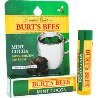 Mint Cocoa Moisturizing Lip Balm Blister by Burts Bees for Unisex - 0.15 oz Lip Balm - Fresh Bloom Skin - Premium Skincare Solutions for Nourished, Hydrated, and Radiant Skin Every Day
