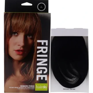 Modern Fringe Clip In Bang - R1 Black by Hairdo for Women - 1 Pc Hair Extension - Fresh Bloom Skin - Premium Skincare Solutions for Nourished, Hydrated, and Radiant Skin Every Day