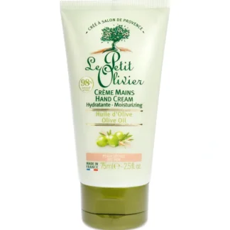 Moisturizing Hand Cream - Olive Oil by Le Petit Olivier for Women - 2.5 oz Cream - Fresh Bloom Skin - Premium Skincare Solutions for Nourished, Hydrated, and Radiant Skin Every Day