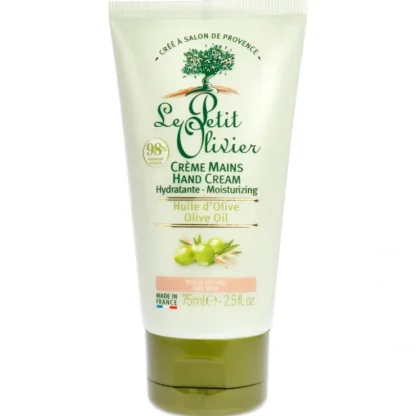 Moisturizing Hand Cream - Olive Oil by Le Petit Olivier for Women - 2.5 oz Cream - Fresh Bloom Skin - Premium Skincare Solutions for Nourished, Hydrated, and Radiant Skin Every Day