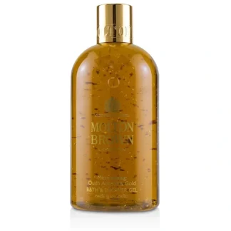 Molton Brown Mesmerising Oudh Accord & Gold Bath & Shower Gel 300ml/10oz - Fresh Bloom Skin - Premium Skincare Solutions for Nourished, Hydrated, and Radiant Skin Every Day