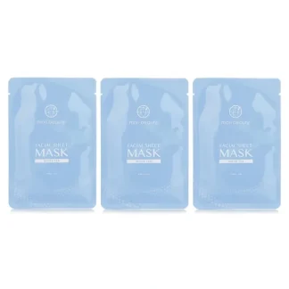 mori beauty by Natural Beauty Hydra Solution Cushion Mask (Ultra Moisturizing) 3pcs - Fresh Bloom Skin - Premium Skincare Solutions for Nourished, Hydrated, and Radiant Skin Every Day
