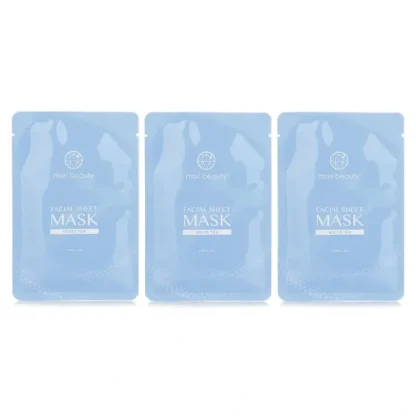 mori beauty by Natural Beauty Hydra Solution Cushion Mask (Ultra Moisturizing) 3pcs - Fresh Bloom Skin - Premium Skincare Solutions for Nourished, Hydrated, and Radiant Skin Every Day