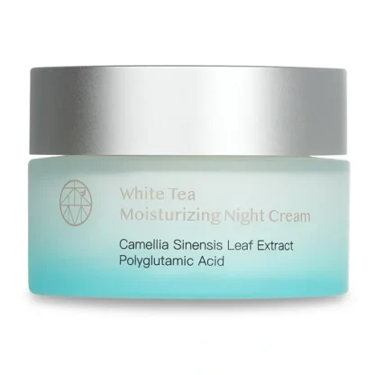 mori beauty by Natural Beauty White Tea Moisturizing Night Cream 55g - Fresh Bloom Skin - Premium Skincare Solutions for Nourished, Hydrated, and Radiant Skin Every Day