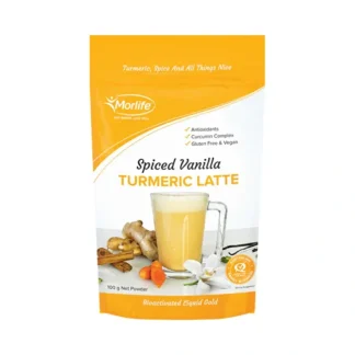 Morlife Turmeric Latte Spiced Vanilla 100g - Fresh Bloom Skin - Premium Skincare Solutions for Nourished, Hydrated, and Radiant Skin Every Day