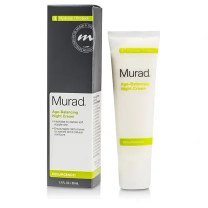 Murad Age-Balancing Night Cream 50ml/1.7oz - Fresh Bloom Skin - Premium Skincare Solutions for Nourished, Hydrated, and Radiant Skin Every Day