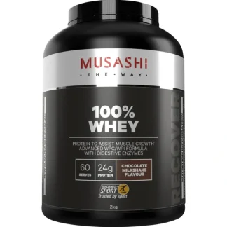 Musashi 100% Whey Chocolate Milkshake 2 kg - Fresh Bloom Skin - Premium Skincare Solutions for Nourished, Hydrated, and Radiant Skin Every Day