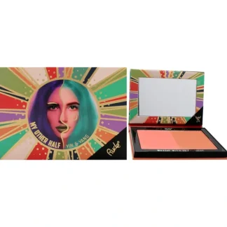 My Other Half Duo Shade Face Palette - Yin and Yang by Rude Cosmetics for Women - 0.4 oz Makeup - Fresh Bloom Skin - Premium Skincare Solutions for Nourished, Hydrated, and Radiant Skin Every Day
