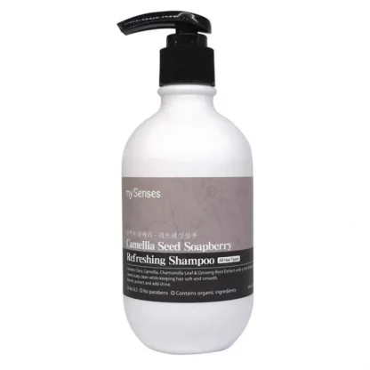 My Senses Camellia Seed Soapberry Refreshing Shampoo (Best Before:2024/10/17) 300mL - Fresh Bloom Skin - Premium Skincare Solutions for Nourished, Hydrated, and Radiant Skin Every Day