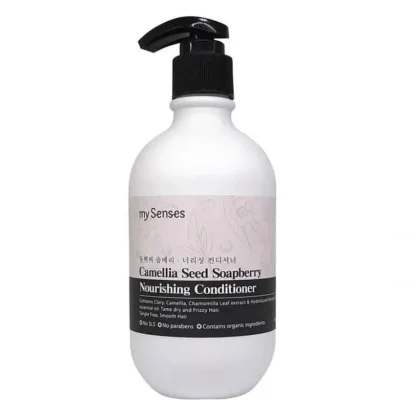 My Senses Camellia Seed Soapberry Nourishing Conditioner (Best Before:2024/10/17) 300mL - Fresh Bloom Skin - Premium Skincare Solutions for Nourished, Hydrated, and Radiant Skin Every Day