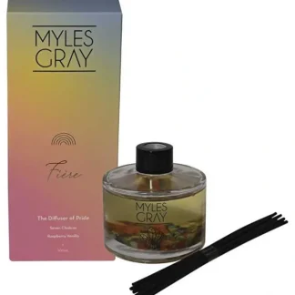 Myles Gray Crystal Infused Reed Diffuser Pride Raspberry Vanilla 200ml - Fresh Bloom Skin - Premium Skincare Solutions for Nourished, Hydrated, and Radiant Skin Every Day