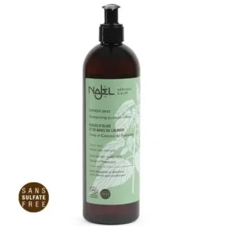 NAJEL NAJEL - 2 in 1 Aleppo Soap Shampoo for Greasy Hair Fixed Size - Fresh Bloom Skin - Premium Skincare Solutions for Nourished, Hydrated, and Radiant Skin Every Day