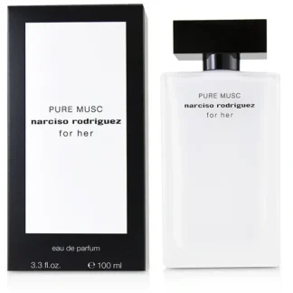 Narciso Rodriguez For Her Pure Musc Eau de Parfum Spray 100ml/3.3oz - Fresh Bloom Skin - Premium Skincare Solutions for Nourished, Hydrated, and Radiant Skin Every Day