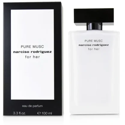 Narciso Rodriguez For Her Pure Musc Eau de Parfum Spray 100ml/3.3oz - Fresh Bloom Skin - Premium Skincare Solutions for Nourished, Hydrated, and Radiant Skin Every Day
