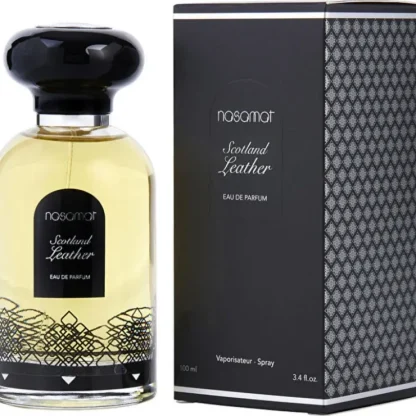 Nasamat Scotland Leather Eau De Parfum Spray 100ml/3.4oz - Fresh Bloom Skin - Premium Skincare Solutions for Nourished, Hydrated, and Radiant Skin Every Day
