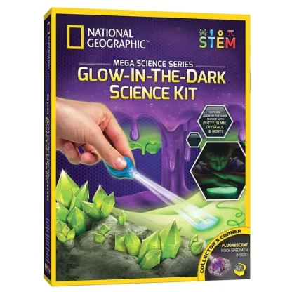 National Geographic National Geographic Mega Science Lab: Glow-in-the-Dark Science Kit 26 x 5.5 x 19cm - Fresh Bloom Skin - Premium Skincare Solutions for Nourished, Hydrated, and Radiant Skin Every Day