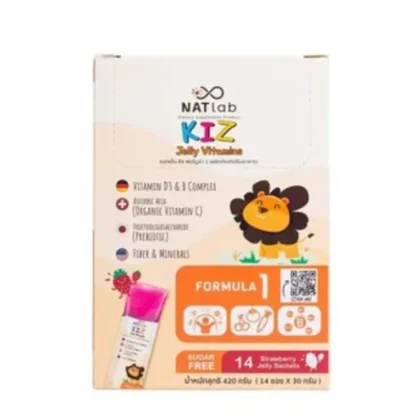 NATlab KIZ Natlab Kiz Jelly Vitamin Formula1 14sachet x 30g - Fresh Bloom Skin - Premium Skincare Solutions for Nourished, Hydrated, and Radiant Skin Every Day