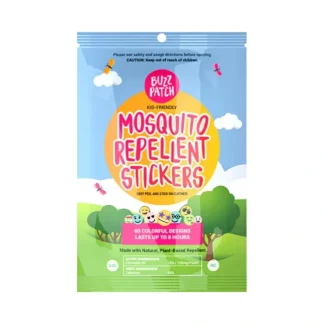 NATPAT BuzzPatch Organic Mosquito Repellent Stickers x 60 Pack - Fresh Bloom Skin - Premium Skincare Solutions for Nourished, Hydrated, and Radiant Skin Every Day