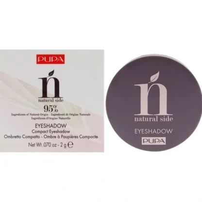 Natural Side Compact Eyeshadow - 008 Chocolate Brown by Pupa Milano for Women - 0.07 oz Eye Shadow - Fresh Bloom Skin - Premium Skincare Solutions for Nourished, Hydrated, and Radiant Skin Every Day
