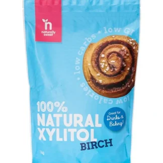 Naturally Sweet 100% Natural Xylitol Birch 1kg - Fresh Bloom Skin - Premium Skincare Solutions for Nourished, Hydrated, and Radiant Skin Every Day