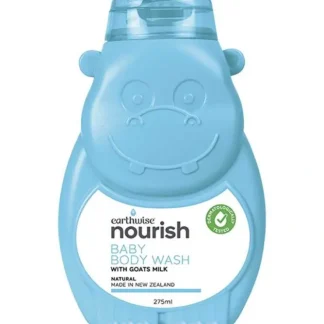 Naturely Nourish Hippo Baby Body Wash 275ml - Fresh Bloom Skin - Premium Skincare Solutions for Nourished, Hydrated, and Radiant Skin Every Day