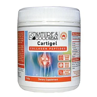 Nature's Goodness Cartigel Collagen Peptides 160g - Fresh Bloom Skin - Premium Skincare Solutions for Nourished, Hydrated, and Radiant Skin Every Day