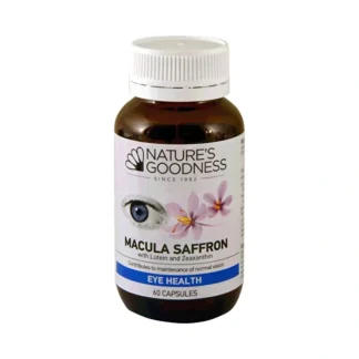 Nature's Goodness Macula Saffron (with Lutein and Zeaxanthin) 60c - Fresh Bloom Skin - Premium Skincare Solutions for Nourished, Hydrated, and Radiant Skin Every Day