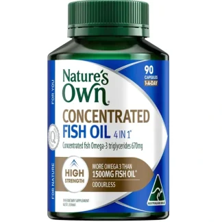 Nature's Own [Authorized Sales Agent] NATURE'S OWN 4 in 1 Concentrated Fish Oil - 90 Capsules 90pcs/box - Fresh Bloom Skin - Premium Skincare Solutions for Nourished, Hydrated, and Radiant Skin Every Day