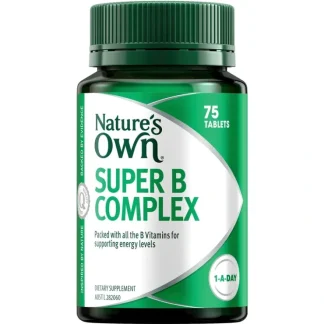 Nature's Own [Authorized Sales Agent] Nature's Own Super B Complex - 75 Capsules 75pcs/box - Fresh Bloom Skin - Premium Skincare Solutions for Nourished, Hydrated, and Radiant Skin Every Day