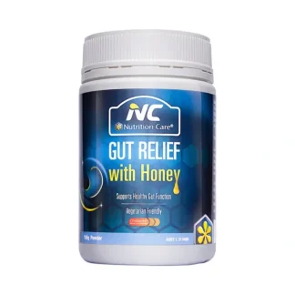 NC by Nutrition Care Gut Relief with Honey Oral Powder 150g - Fresh Bloom Skin - Premium Skincare Solutions for Nourished, Hydrated, and Radiant Skin Every Day