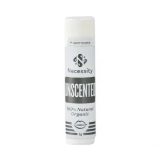 Necessity Organic Lip Balm Unscented 5g - Fresh Bloom Skin - Premium Skincare Solutions for Nourished, Hydrated, and Radiant Skin Every Day