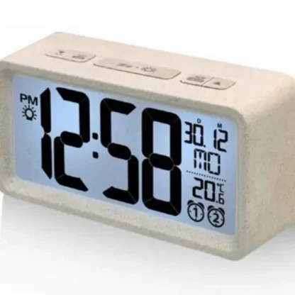 Nid Model K0134B PP Large Digit LCD Alarm Clock with Environmental Friendly Materials Fixed Size - Fresh Bloom Skin - Premium Skincare Solutions for Nourished, Hydrated, and Radiant Skin Every Day