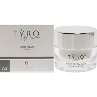 Night Cream Gold by Tyro for Unisex - 1.69 oz Cream - Fresh Bloom Skin - Premium Skincare Solutions for Nourished, Hydrated, and Radiant Skin Every Day