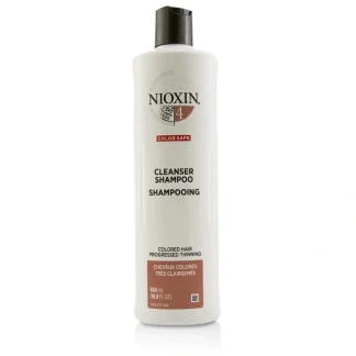 Nioxin Derma Purifying System 4 Cleanser Shampoo (Colored Hair, Progressed Thinning, Color Safe) 500ml/16.9oz - Fresh Bloom Skin - Premium Skincare Solutions for Nourished, Hydrated, and Radiant Skin Every Day