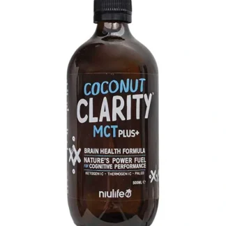 Niulife Coconut MCT Plus+ Oil Clarity 6x500ml - Fresh Bloom Skin - Premium Skincare Solutions for Nourished, Hydrated, and Radiant Skin Every Day