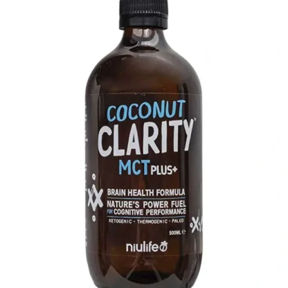 Niulife Coconut MCT Plus+ Oil Clarity 6x500ml - Fresh Bloom Skin - Premium Skincare Solutions for Nourished, Hydrated, and Radiant Skin Every Day