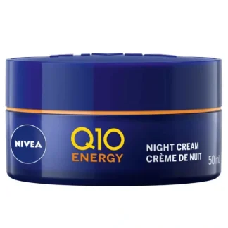 Nivea Q10 Energy Recharging Night Cream 50ml - Fresh Bloom Skin - Premium Skincare Solutions for Nourished, Hydrated, and Radiant Skin Every Day
