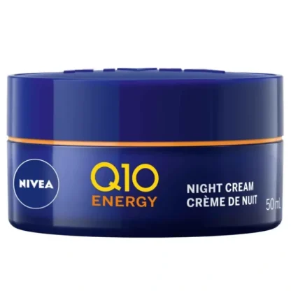 Nivea Q10 Energy Recharging Night Cream 50ml - Fresh Bloom Skin - Premium Skincare Solutions for Nourished, Hydrated, and Radiant Skin Every Day