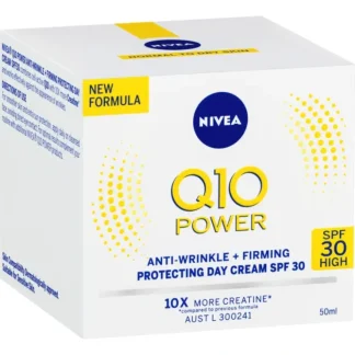 Nivea Q10 Plus Anti-Wrinkle Day Cream SPF30 50ml/1.7oz - Fresh Bloom Skin - Premium Skincare Solutions for Nourished, Hydrated, and Radiant Skin Every Day