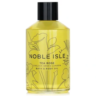 Noble Isle Tea Rose Bath & Body Oil 250ml/8.45oz - Fresh Bloom Skin - Premium Skincare Solutions for Nourished, Hydrated, and Radiant Skin Every Day